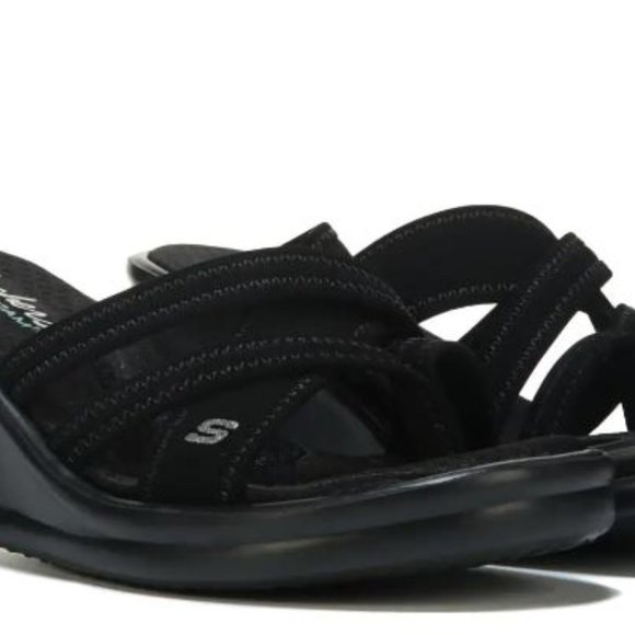 Skechers "Rumblers Young at Heart" Wedge sandals 8